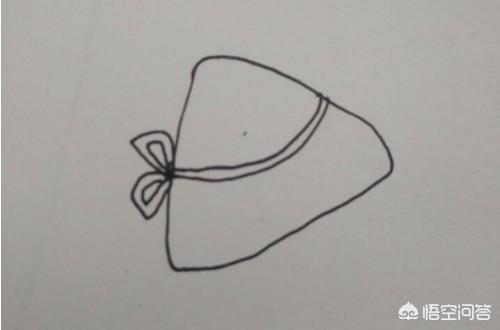 粽子简笔画可爱（粽子简笔画可爱又好看 萌萌）
