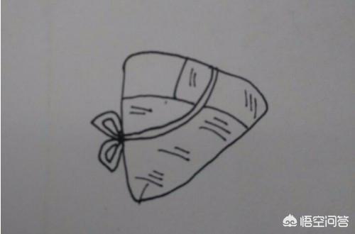 粽子简笔画可爱（粽子简笔画可爱又好看 萌萌）