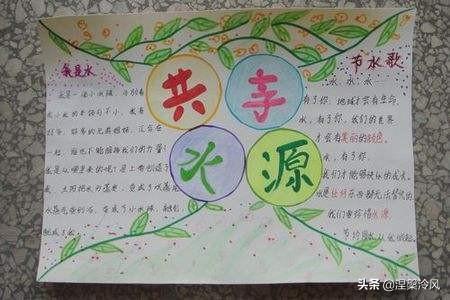 节约用水手抄报一等奖（节约用水手抄报一等奖图片）